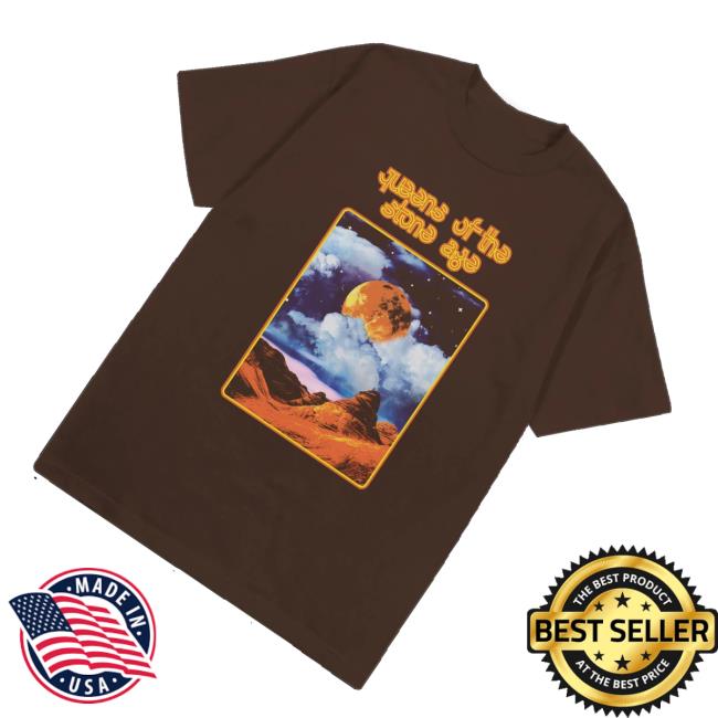 Queens Of The Stone Age Merch Store Moon Landscape Tee 3 Queens Of The Stone Age Merch Store Moon Landscape Tee