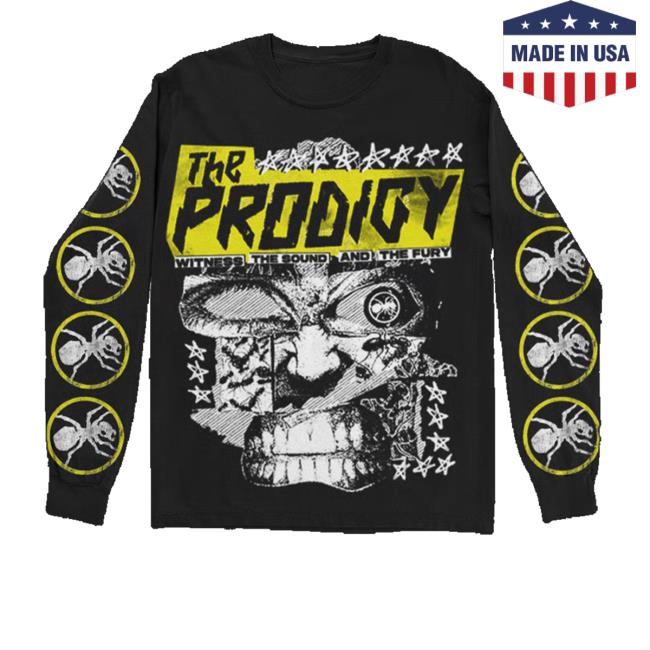 The Prodigy Merch Store Sound And Fury Longsleeve 3 The Prodigy Merch Store Sound And Fury Longsleeve