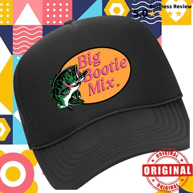 Two Friends Store Merch Big Bootie Mix Black Trucker Hat 2 Two Friends Store Merch Big Bootie Mix Black Trucker Hat