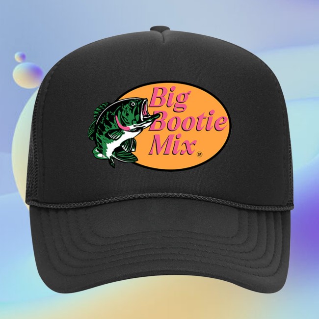 Two Friends Store Merch Big Bootie Mix Black Trucker Hat 3 Two Friends Store Merch Big Bootie Mix Black Trucker Hat