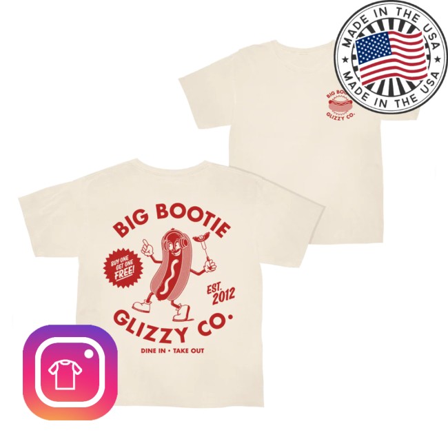 Two Friends Store Merch Glizzy Ivory T-Shirt 3 Two Friends Store Merch Glizzy Ivory T-Shirt