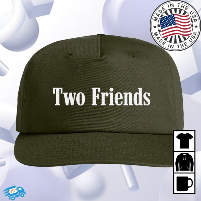 Two Friends Store Merch Two Friends Green Emb Hat 3 Two Friends Store Merch Two Friends Green Emb Hat