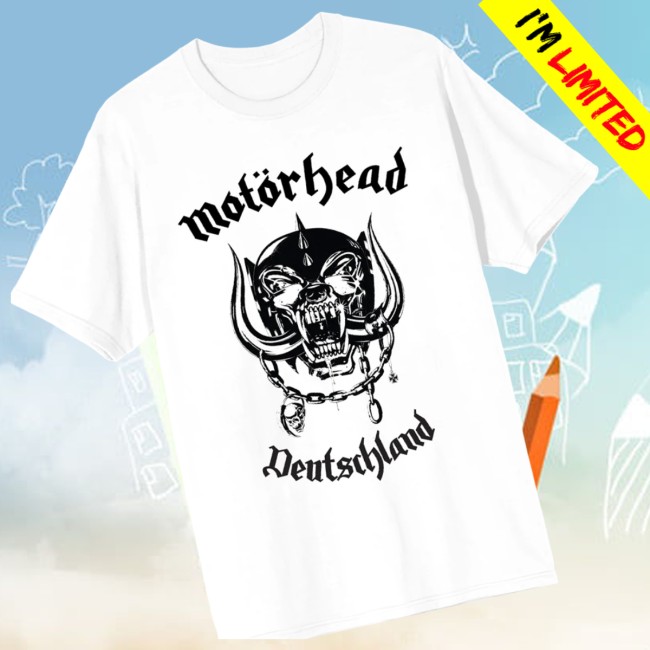 Motorhead Store Merch World Cup Germany Tee 2 Motorhead Store Merch World Cup Germany Tee
