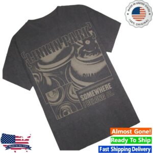 Impericon Store Merch Linkin Park – Somewhere I Belong Vintage Loose Grey – T-Shirt