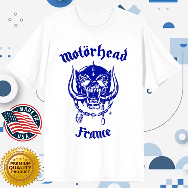 Motorhead Store Merch World Cup France Tee 3 Motorhead Store Merch World Cup France Tee