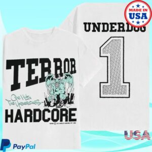 Impericon Store Merch Terror – Underdog 1 White – T-Shirt