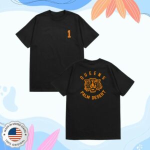 Qotsa Store Merch Palm Desert Black Tee