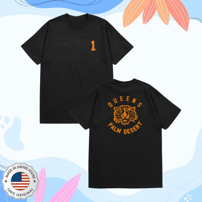 Qotsa Store Merch Palm Desert Black Tee 3 Qotsa Store Merch Palm Desert Black Tee