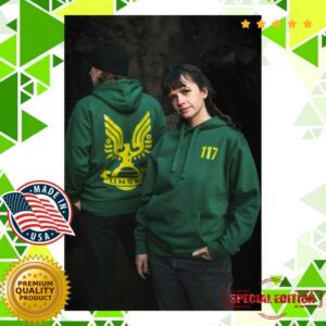 Xbox Game Studios Merch Store Halo Unsc John-117 Hoodie
