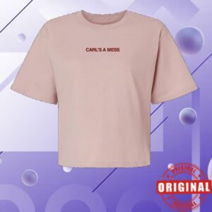 Loverboy Merch Store Carl’s A Mess Baby Crop Tee