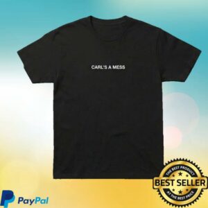 Loverboy Merch Store Carl’s A Mess Tee Black