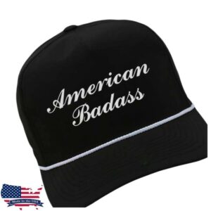 Kid Rock Store Merch American Badass Black White Hat