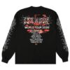 8Thwndr Store Merch 2026 Tour LS Tee Black