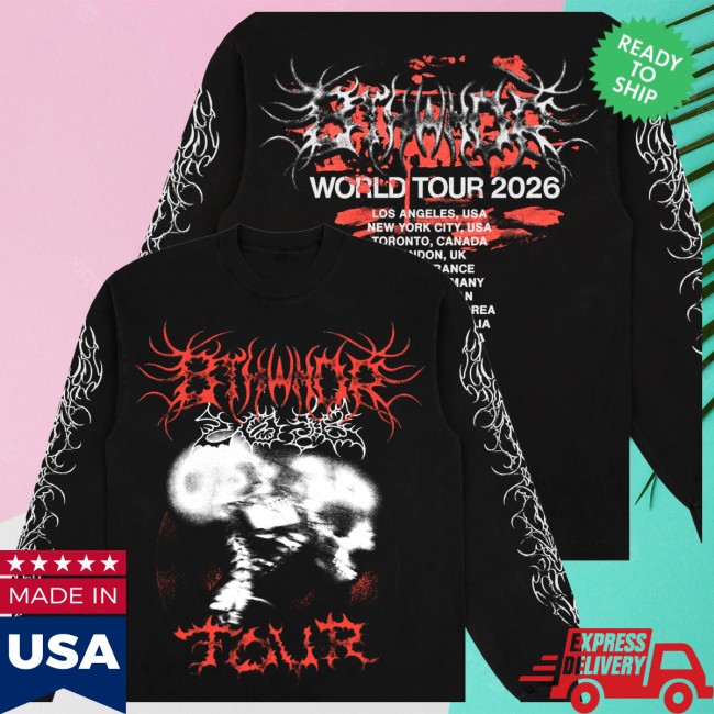 8Thwndr Store Merch 2026 Tour LS Tee Vintage Black 7 8Thwndr Store Merch 2026 Tour LS Tee Vintage Black