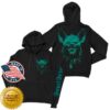 Nightshiftmerch Devildriver - Gradient Hyena Pullover Hoodie