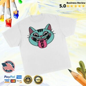 Exociety Store Merch Rav Cat Oversized Tee Bttj