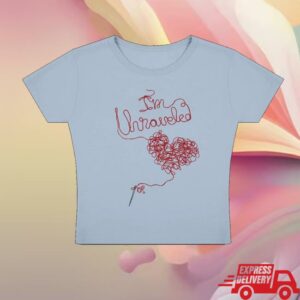 Olivia Rodrigo Merch Store I’m Unraveled Women’s Baby Tee