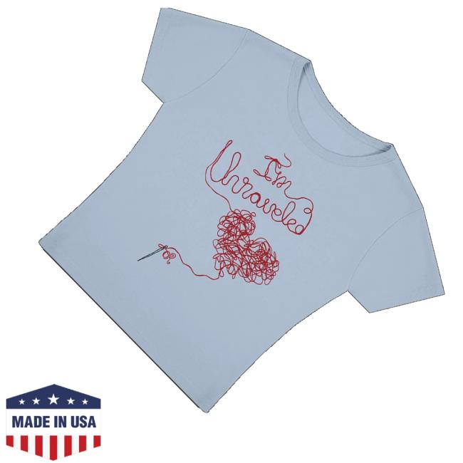 Olivia Rodrigo Merch Store I'm Unraveled Women's Baby Tee 3 Olivia Rodrigo Merch Store I'm Unraveled Women's Baby Tee