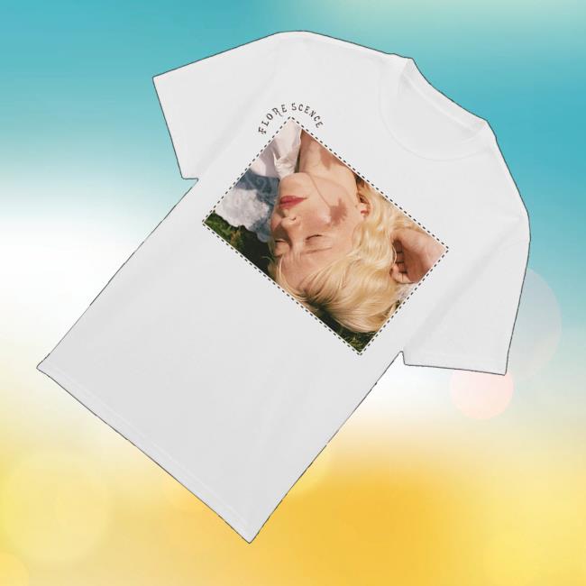 Maisie Peters Merch Store Florescence Album Photo T-Shirt White 3 Maisie Peters Merch Store Florescence Album Photo T-Shirt White
