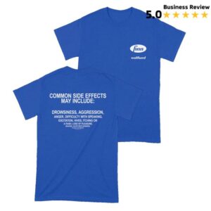 Finn Wolfhard Merch Store Common Side Effects T-Shirt