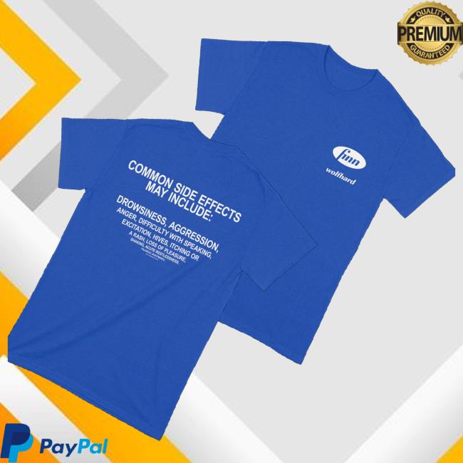 Finn Wolfhard Merch Store Common Side Effects T-Shirt 3 Finn Wolfhard Merch Store Common Side Effects T-Shirt