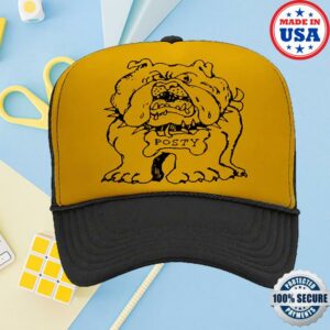 Post Malone Merch Store Posty Bulldog Trucker Hat