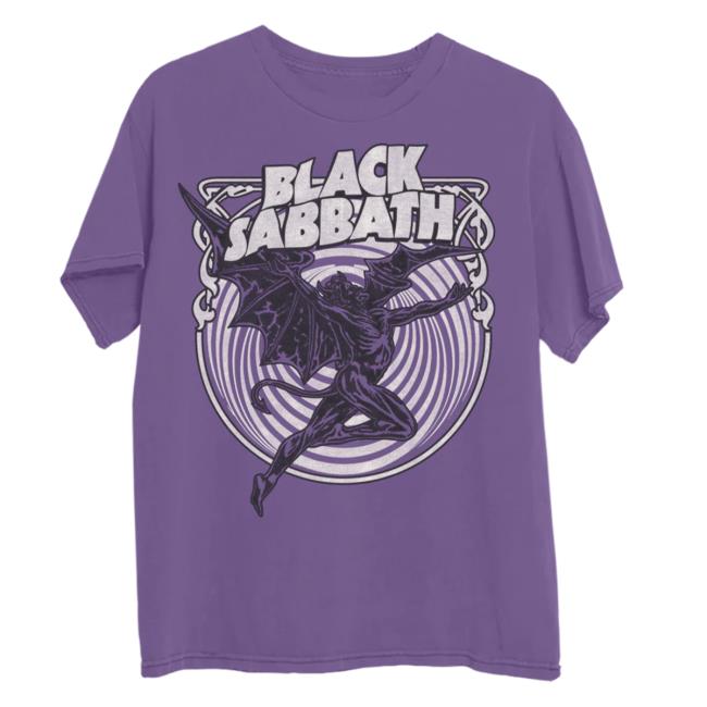 Black Sabbath Apparel Shop Merch Henry Purple T-Shirt 2 Black Sabbath Apparel Shop Merch Henry Purple T-Shirt