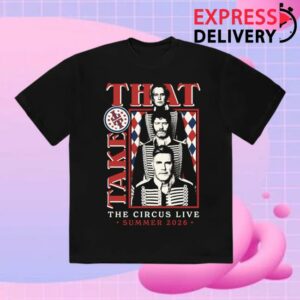 Take That Merch Store The Circus Live Photo Dates Tee