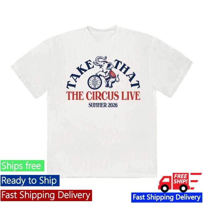 Take That Merch Store The Circus Live Summer 2026 Tee 2 Take That Merch Store The Circus Live Summer 2026 Tee