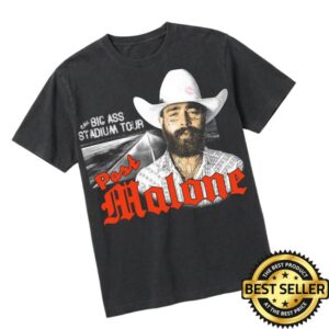 Post Malone Shop Store Merch Big Ass Stadium Tour Photo T-Shirt