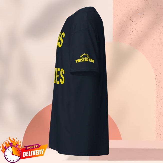 Twisted Tea Store Merch Navy Twea & Glizzies Short Sleeve Tee 2 Twisted Tea Store Merch Navy Twea & Glizzies Short Sleeve Tee