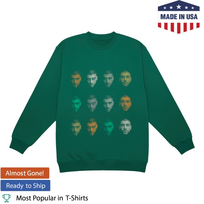 Zayn Store Merch Faces Longsleeve 5 Zayn Store Merch Faces Longsleeve