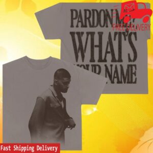 Zayn Store Merch Pardon Me Tee