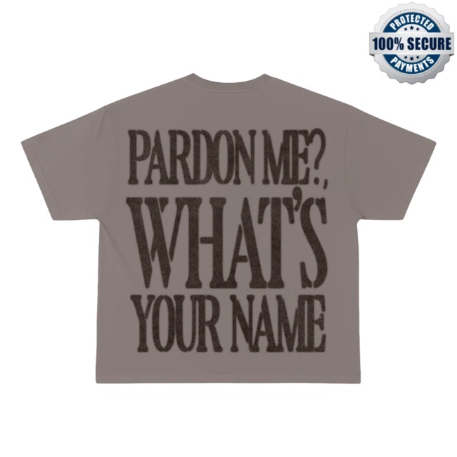 Zayn Store Merch Pardon Me Tee 4 Zayn Store Merch Pardon Me Tee