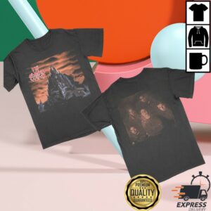 Beyond Human Merch Boots Bloody Boots Black Rain Tee
