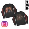 Beyond Human Merch Boots Bloody Boots Black Rain Tee
