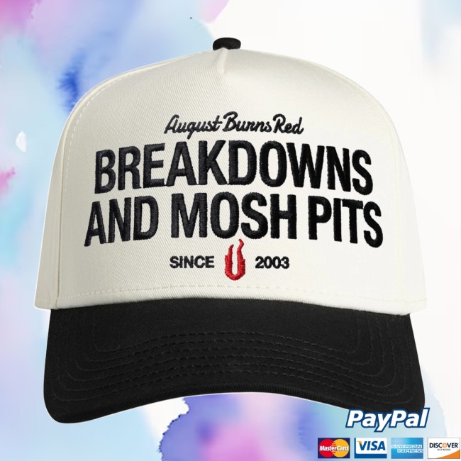 August Burns Red Store Merch Breakdowns & Moshpits Hat 3 August Burns Red Store Merch Breakdowns & Moshpits Hat