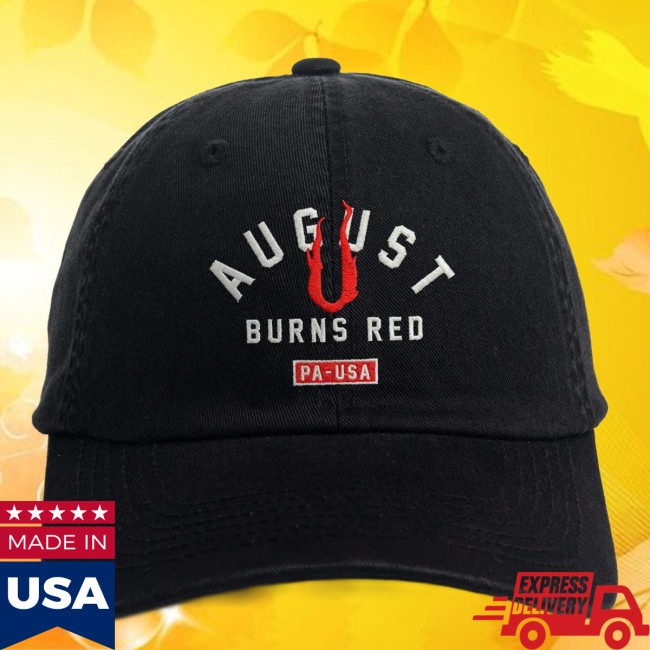 August Burns Red Store Merch Black Embroidered Logo Dad Hat 5 August Burns Red Store Merch Black Embroidered Logo Dad Hat