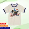 Big Time Rush Store Merch Big Time Rush Ringer Tee - Blue 1 Big Time Rush Store Merch Big Time Rush Ringer Tee - Blue