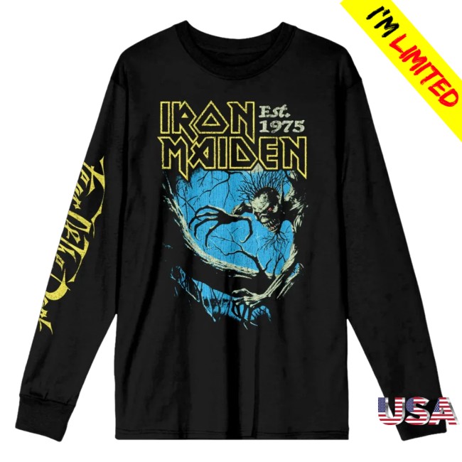 Iron Maiden Store Merch Fear Of The Dark 2026 Tour Longsleeve Tee 5 Iron Maiden Store Merch Fear Of The Dark 2026 Tour Longsleeve Tee