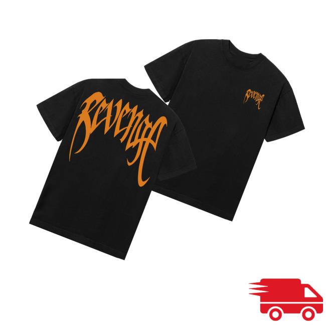 Revenge Merch Store Arch Logo Tee Black Dark Orange 3 Revenge Merch Store Arch Logo Tee Black Dark Orange