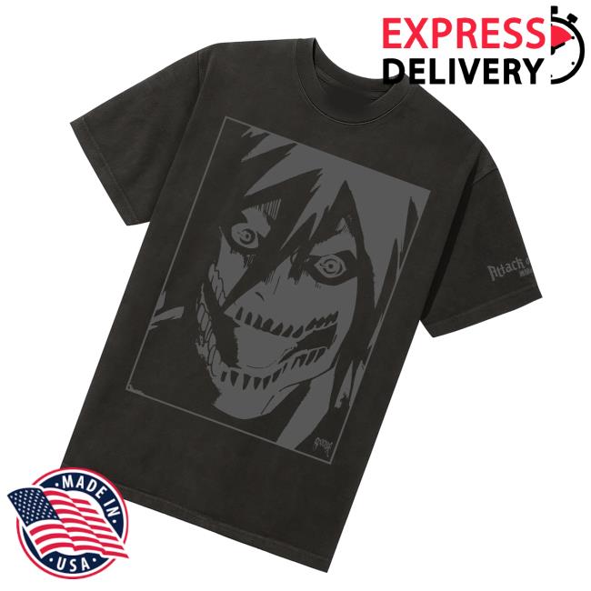 Revenge Merch Store Attack Titan Tee Black 3 Revenge Merch Store Attack Titan Tee Black