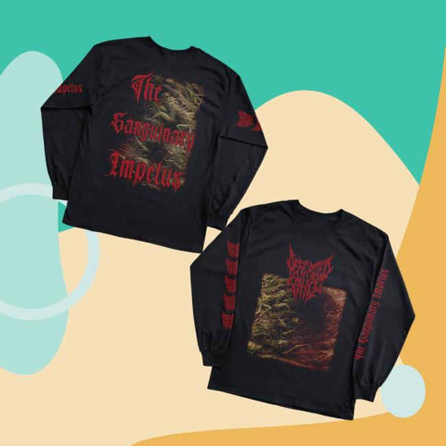 Reality Fade Merch Store Defeated Sanity The Sanguinary Impetus Long Sleeve 3 Reality Fade Merch Store Defeated Sanity The Sanguinary Impetus Long Sleeve