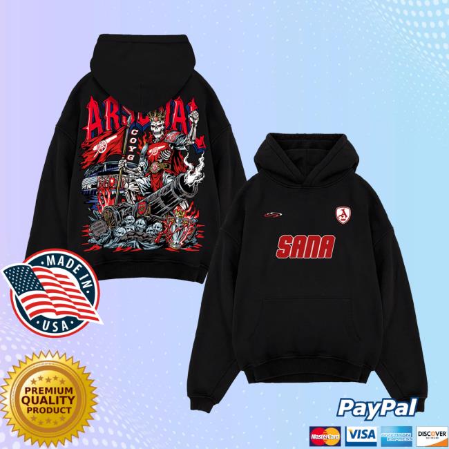 Sana Detroit Merch Store Arsenal League Champ Hoodie Black 2 Sana Detroit Merch Store Arsenal League Champ Hoodie Black