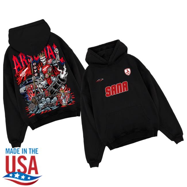 Sana Detroit Merch Store Arsenal League Champ Hoodie Black 3 Sana Detroit Merch Store Arsenal League Champ Hoodie Black
