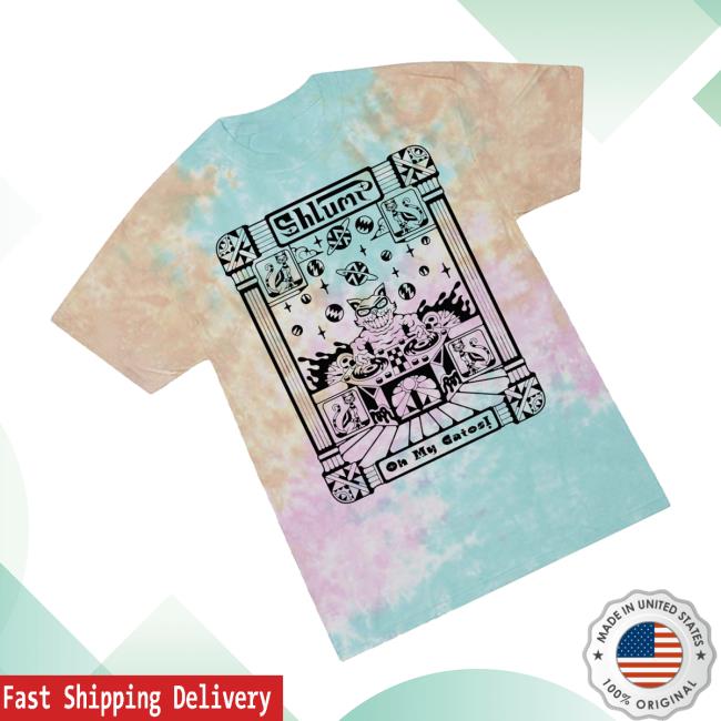 Shlump Merch Store Limited Drop Oh My Gatos Tie Dye Tee 3 Shlump Merch Store Limited Drop Oh My Gatos Tie Dye Tee