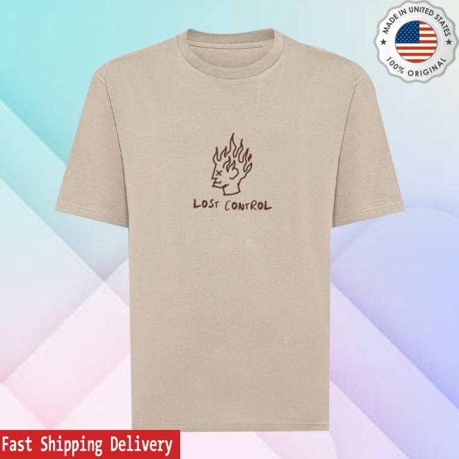 The Rumpled Store Merch T-Shirt Lost Control (Cream) 3 The Rumpled Store Merch T-Shirt Lost Control (Cream)