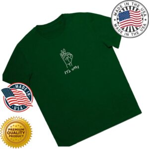 The Rumpled Store Merch T-Shirt It’s Ok (Green)