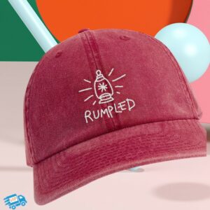 The Rumpled Store Merch Rumpled Lantern Hat (Red)