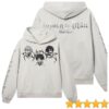 Revenge Store Merch Titan Arch Logo Hoodie Cement Black Revenge Store Merch Titan Arch Logo Hoodie Cement Black